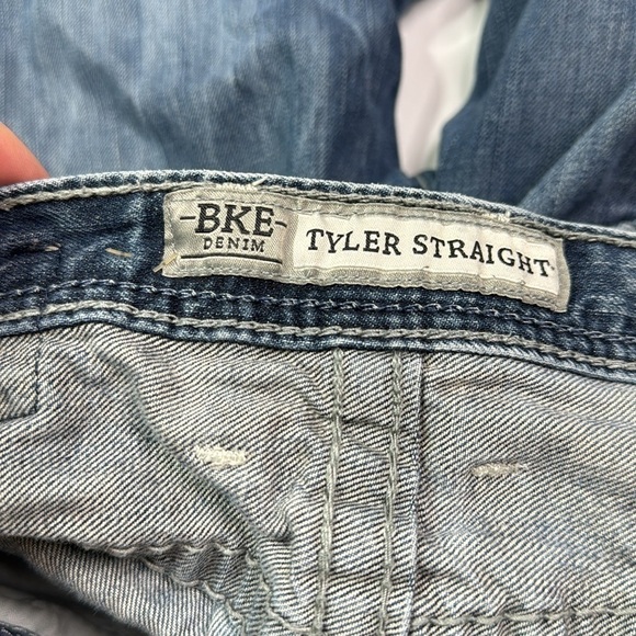 BKE Tyler Straight Denim Jeans Size 31L - Picture 10 of 13
